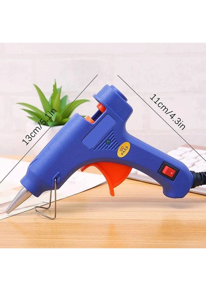 20 Adet Sopa ile Abd 20W Sıcak Tutkal Tabancası Tutkal Çubukları ile Endüstriyel Mini Silahlar Termo Elektrikli Isı Sıcaklığı Aracı 7*100 mm Sopalarla (Yurt Dışından) fırsatları