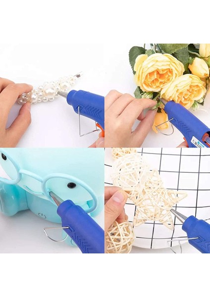 20 Adet Sopa ile Abd 20W Sıcak Tutkal Tabancası Tutkal Çubukları ile Endüstriyel Mini Silahlar Termo Elektrikli Isı Sıcaklığı Aracı 7*100 mm Sopalarla (Yurt Dışından) indirimleri