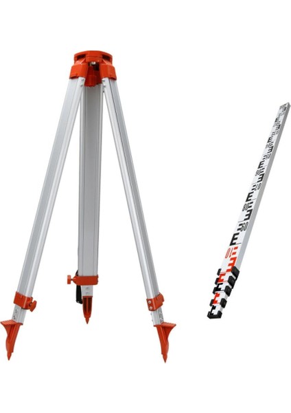 3 M Kule Cetveli Alüminyum Alaşımlı Geri Çekilebilir Kule Cetveli 360 ° Dönen Otomatik Optik Seviye Için Optik Seviye Lazer Lazer Seviye Tripod (Yurt Dışından) modelleri