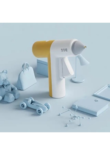 Onarımlar Için Tutkal Kulüpleri ile Ayarlanabilir Sarı Mini Sıcak Tutkal 15S Sıcaklığı (Yurt Dışından)