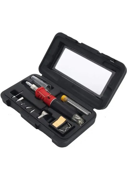 B HS-1115K Havya Profesyonel 10 In 1 Gaz Havya Akülü Kaynak Torch Aracı Kiti Better MT-100 HT-1937 1934 2000 (Yurt Dışından)