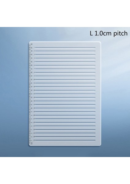 L 1 Adet Kaligrafi Stencil Düz Çizgi A4 Temizle Cetvel Yazma Aracı Geometri Şablonu Kaligrafi Stencil ve Cetvel Şablonu (Yurt Dışından)
