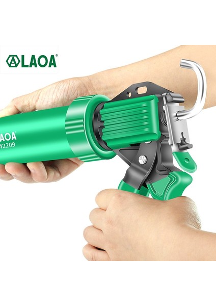 LA142209 Laoa Profesyonel Cam Derz Dolgu Tabancası Ev Işgücü Tasarrufu Sağlayan Derz Dolgu Tabancası Manuel Tutkal Tabancası Dönen 360° (Yurt Dışından) fiyatları