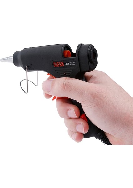 10 Adet Sopa ile Abd Towayer 20W Sıcak Tutkal Tabancası Tutkal Sopa ile 7mm * 100MM Mini Tabanca Termo Elektrikli Isı Sıcaklığı Aracı Dıy Tutkal Tabancası Tamir Seti (Yurt Dışından)