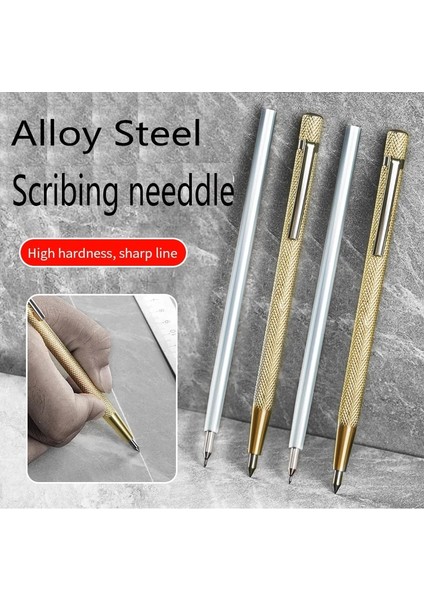 Gümüş 1 Adet Elmas Metal Işaretleyici Gravür Kalem Tungsten Karbür Uç Stylus Kalem Cam Seramik Metal Ahşap Gravür El Aletleri (Yurt Dışından) fiyatları