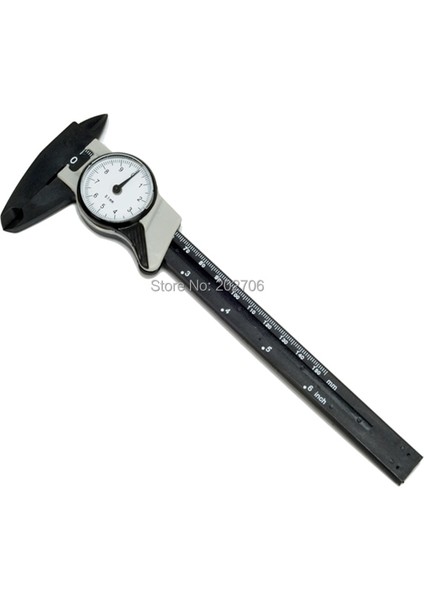 Gri Metrik Boyut 1 Takım 6 Inç 150MM Kadranlı Kumpas Plastik Sürmeli Kumpas 4 Yollu Ölçer Mikrometre Taşınabilir Plastik Şerit Metre Ölçüm Kumpas (Yurt Dışından) fırsatları