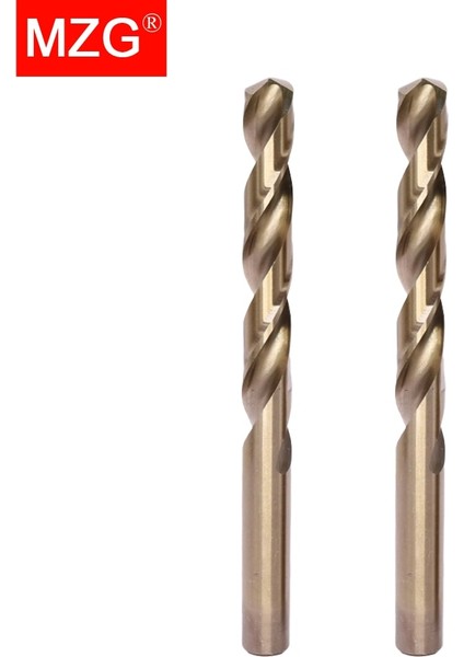 10PC 5.1mm Mzg 1.0 - 13.0 mm Kobalt Kaplamalı Düz Şaft Standart Uzunluk Hss M35 Yüksek Hız Çelik Matkap Uçları Seti Cnc Delme Kesici (Yurt Dışından)