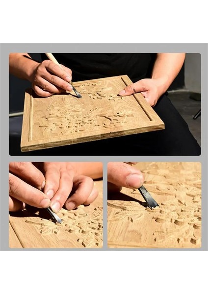 Derin Yuvarlak 15MM Derin Yuvarlak Oyma Keski Parke Saplı Marangozluk Hobi Sanat Zanaat Yapma Aracı El Dövme Oyma Bıçağı (Yurt Dışından) modelleri