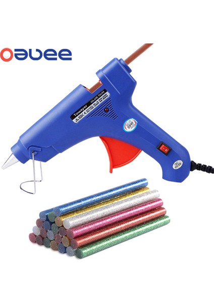 30 Adet Tutkal Çubukları Ab 20W Tutkal Tabancası ile 7*100MM Tutkal Çubukları Mini Sıcak Tutkal Tabancası Endüstriyel Dıy Tabancaları Termo Elektrikli Isı Sıcaklığı Onarım Aracı (Yurt Dışından) fiyatları