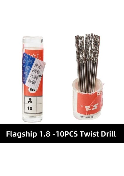 Fs 1.8 10 Adet 1 Takım Kakarot Hss Büküm Matkap Ucu Yüksek Hız Çelik Matkap Uçları Delik Kesici Matkap Ucu Dıy Paslanmaz Çelik Ahşap Çalışma Metal Matkaplar (Yurt Dışından)
