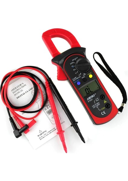 ST201 Kırmızı ST201 Dijital Pens Metre Multimetre Ac/dc Gerilim Test Cihazı Akım Direnci Transistör Testi Çoklu Güç Ölçer (Yurt Dışından) fiyatları
