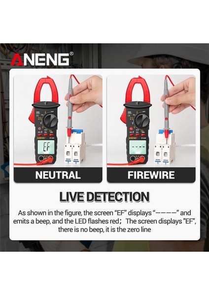 Siyah ST180 Kelepçe Multimetre Dijital 4000 Sayım Ac/dc Akım Kelepçesi Ampermetre Gerilim Test Cihazı Araba Amp Hz Kapasite Ncv Ohm Test Cihazı (Yurt Dışından) modelleri