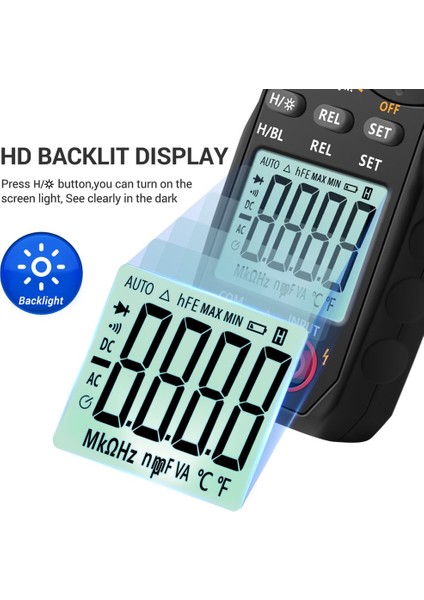 ST183 ST181/182 Dijital Pens Metre Dc/ac Akım 4000 Sayım Multimetre Ampermetre Gerilim Test Cihazı Araba Amp Hz Kapasite Ncv Ohm Testi (Yurt Dışından) fırsatları