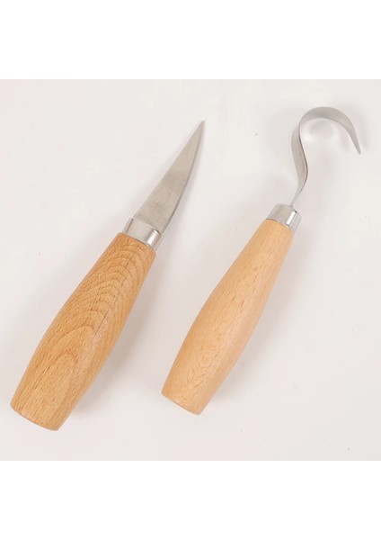 Stil 1 1 Adet Ahşap Oyma Bıçağı Paslanmaz Çelik Ağaç Işleme Heykel Oyma Kesici Kaşık Kanca Gravür Bıçak El Keski Araçları (Yurt Dışından) fırsatları