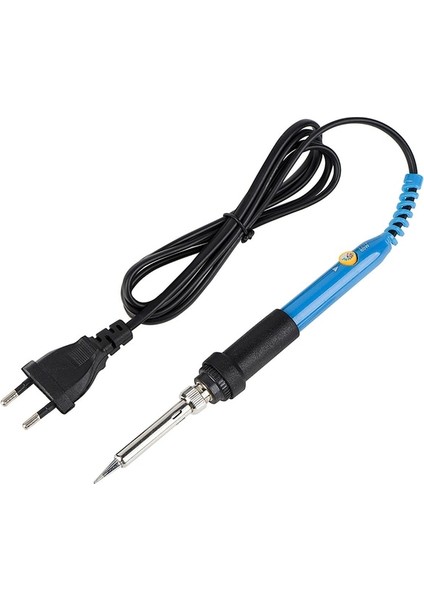 Mavi 220V 60W, Abd Jcd 110V 220V 60W Elektrikli Havya 908 Ayarlanabilir Sıcaklık Kaynak Lehim Demir Aracı Havya Standı Temizleyici (Yurt Dışından)