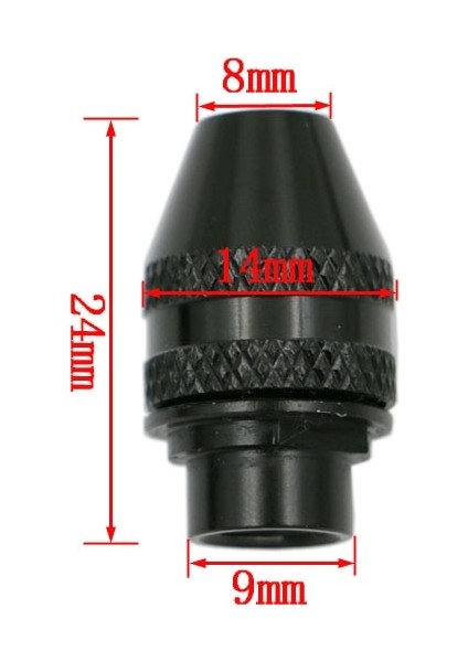 7X0.75MM Kısa Anahtarsız Matkap Aynaları Konu 9/32 "-40 Dremel 4000 400 3000 8200 Öğütücü Döner Aracı 0.4-3.4mm Daha Hızlı Bit Takas Esnek Mil (Yurt Dışından)