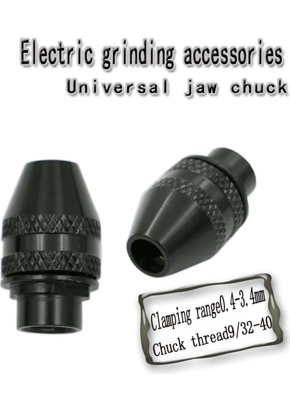 7X0.75MM Kısa Anahtarsız Matkap Aynaları Konu 9/32 "-40 Dremel 4000 400 3000 8200 Öğütücü Döner Aracı 0.4-3.4mm Daha Hızlı Bit Takas Esnek Mil (Yurt Dışından)