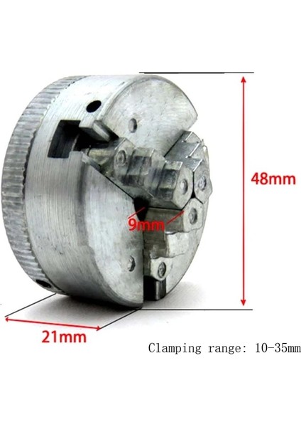 B 1 Takım Çinko Alaşımı 4 Çene/3 Çene Manuel Torna Aynası 125MM Kendinden Merkezleme W/montaj Cıvataları Taşlama Freze Torna Tezgahları Araçları (Yurt Dışından)