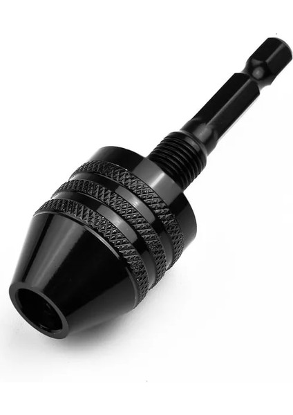 0.3-6.5mm Anahtarsız Matkap Aynası 0.3-8mm Elektrikli Matkap Uçları Pens Fikstür Araçları 1/4 "hex Shank Hızlı Değişim Dönüştürücü Darbeli Sürücü Adaptörü (Yurt Dışından)