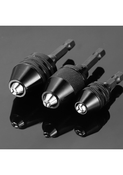 0.3-3.6mm Mini Anahtarsız Matkap Chuck 0.3-8mm Kendinden Sıkma Elektrikli Matkap Uçları Pens Fikstür Araçları 1/4 "hex Shank Hızlı Değişim Dönüştürücü (Yurt Dışından)
