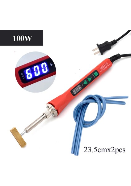 80W Cn, Kaynak Uçlu 80W 100W Havya T Kafaları Bakır Sıcak Pres Şeritli Dahili Isıtma Kaynak Kaynakçı Ev Tamir Pirografi Aracı (Yurt Dışından)