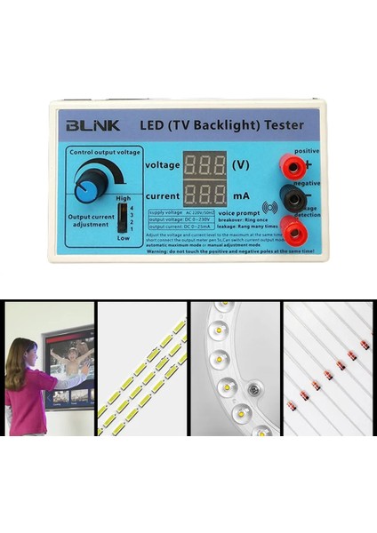 LED Lamba Şeritleri Boncuk Test Aracı Ölçüm Aleti Tv Arka Işık Test Cihazı Ölçer (Yurt Dışından) fırsatları