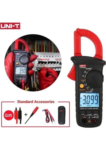 UT200BPLUS Unı-T Dijital Pens Ampermetreler UT200A+ UT200B+ Ac Akım Ölçme Pensesi Ampermetre True Rms Elektrikçi Gerilim Test Cihazı (Yurt Dışından) fiyatları