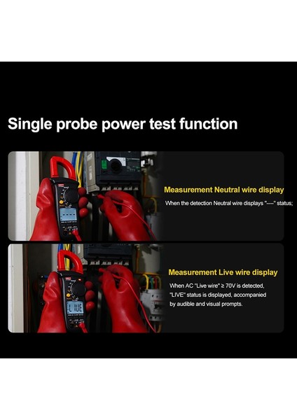UT200BPLUS Unı-T Dijital Pens Ampermetreler UT200A+ UT200B+ Ac Akım Ölçme Pensesi Ampermetre True Rms Elektrikçi Gerilim Test Cihazı (Yurt Dışından) fırsatları