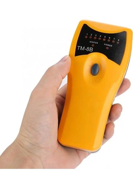 Tm-8b Çok Amaçlı Kablo Test Cihazı RJ45 RJ11 Kablolu Telefon Hatları Tarama Dijital Sinyal (Yurt Dışından) modelleri