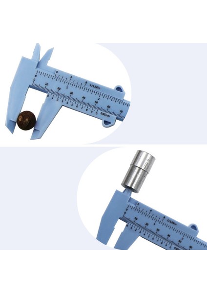 Beyaz 1 Adet 0-150MM Sürmeli Kumpaslar Plastik Okul Sergi Hediye Hassas Ölçüm Cihazı Derinlik Yükseklik Çapını Ölçmek Için (Yurt Dışından) indirimleri