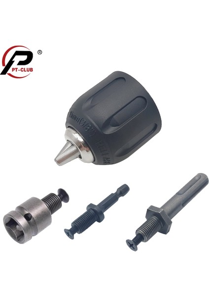 Chuck ve Sds Plus 0.8-10MM Hassas Anahtarsız Matkap Mandreni Dönüştürücü 3/8"- 24UNF Dişli Hızlı Değişim Adaptörü Sds-Plus Şaft 1/4" Altıgen (Yurt Dışından) fiyatları