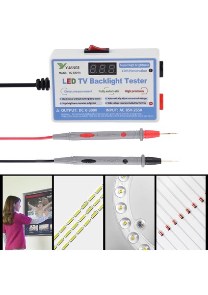 Gen 11 Ab 0-300V Çıkış LCD LED Lamba Şeritleri Boncuk Testi Muayene Araçları Tv Arkaplan Işığı Için Ölçüm Aletleri LED Şeritler Boncuk Testi (Yurt Dışından) fiyatları