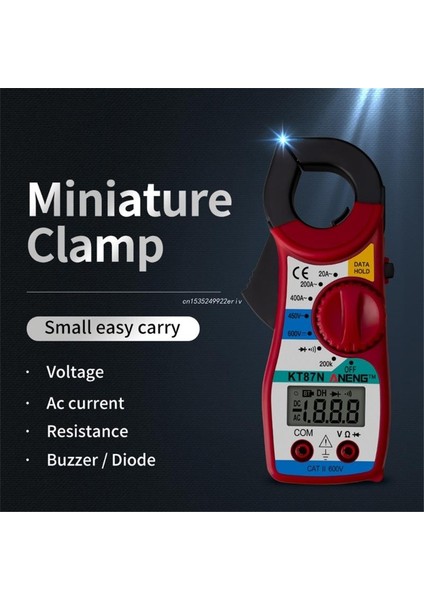 Kırmızı LCD Dijital Ekran Multimetre Gerilim Direnç Ölçer Monitör Voltmetre Ampermetre (Yurt Dışından) indirimleri