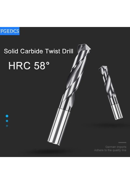3.55MM Katı Tungsten Karbür Matkap Uçları Cnc Karbür Büküm Matkap Ucu 1.0-20MM Metal Işleme Bit Paslanmaz Çelik Freze Kesici Aletler (Yurt Dışından)