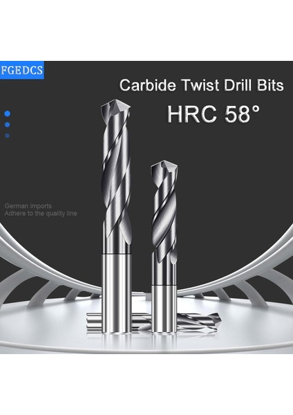 3.55MM Katı Tungsten Karbür Matkap Uçları Cnc Karbür Büküm Matkap Ucu 1.0-20MM Metal Işleme Bit Paslanmaz Çelik Freze Kesici Aletler (Yurt Dışından)
