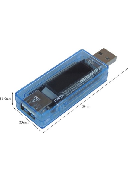 Mavi 3 In 1 USB Test Cihazı Akım Gerilim Göstergesi Elektrik Ampermetre Güç Ölçer Şarj Dc Dijital Multimetre Voltmetre Wattmetre (Yurt Dışından) fiyatları