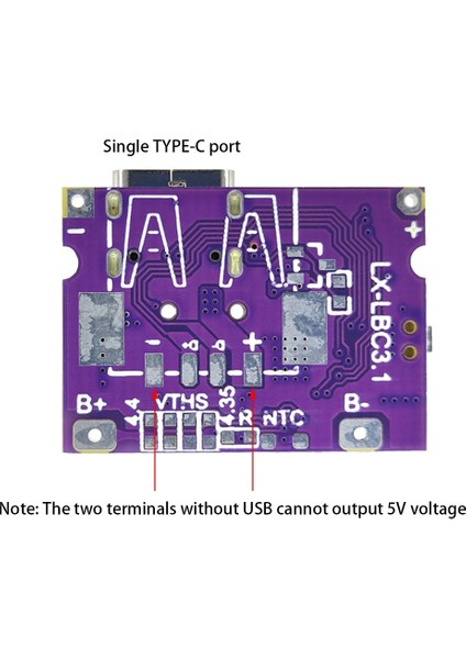 Type-C ve USB Type-C USB 5V 3.1A Boost Dönüştürücü Step-Up Güç Modülü IP5310 Anahtarlı LED Göstergeli Mobil Güç Bankası Aksesuarları (Yurt Dışından)