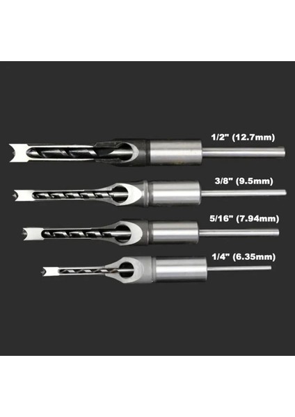 18MM Yüksek Kaliteli ve Güçlü Kare Delik Matkap Inç Uzun Ağaç Işleme Kare Delik Kare Makinesi Ağaç Işleme Delme Aracı (Yurt Dışından)