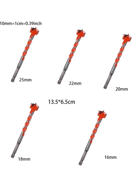 D G5AB Çok Fonksiyonlu Alaşım Ağaç Işleme Delik Açıcı Ağaç Işleme Menteşe Delme Delik Testere Kesici 16/18/20/22/25MM Delik Açıcı (Yurt Dışından) indirimleri
