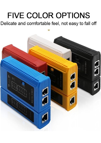 Gök Mavisi RJ45 RJ11 Profesyonel Ağ Kablosu Test Cihazı Lan Kablo Test Cihazı Telefon Hattı Denetleyicisi Ağ Onarım Aracı LED Göstergesi ile (Yurt Dışından) fiyatları