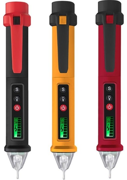 Sarı VC1010 12-1000V Dijital Gerilim Dedektörleri Taşınabilir Volt Akım Elektrik Test Kalemi Ac/temassız Kalem Test Cihazı Için (Yurt Dışından) modelleri