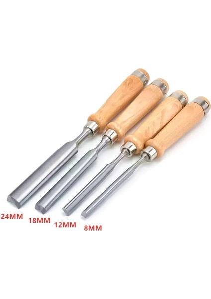 Yarım Yuvarlak Keski 12MM Citop 1 Adet 8/12/18/24MM Yarı Dairesel Ağaç Işleme Keski Krom Vanadyum Çelik Ahşap Oyma Oyma Dıy Keskiler El Aleti (Yurt Dışından)