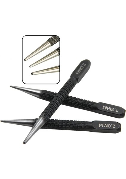 2mm 1 Pc 1.5mm/2mm/3mm Konik Nokta Çapı Metal Ahşap Işaretleme Delme Aracı Alaşımlı Çelik Metal Ahşap Delme Çelik Merkezi Yumruk (Yurt Dışından)
