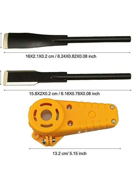1 Takım Elektrikli Ahşap Oyma Keski M10 Adaptör Seti Açı Öğütücü Güç Keski Içine Değiştirildi Gravür Bıçağı Dıy Kesici Ağaç Işleme Aleti (Yurt Dışından)