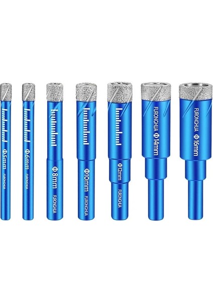 8mm 1 Adet Dayanıklı Elmas Kaplı Çekirdek Matkap Ucu Kuru Sondaj Cam Mermer Granit Kuvars Porselen Seramik Elmas Matkap Ucu Seti (Yurt Dışından)