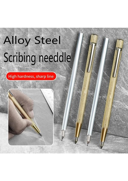 Altın 1 Adet Elmas Metal Işaretleyici Gravür Kalem Tungsten Karbür Uç Stylus Kalem Cam Seramik Metal Ahşap Gravür El Aletleri (Yurt Dışından)