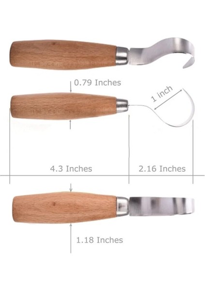 2 Adet Ahşap Oyma Bıçağı Keski Ağaç Işleme Kesici El Aleti Seti Ahşap Oyma Soyma Heykel Kaşık Kancalı (Yurt Dışından) fırsatları