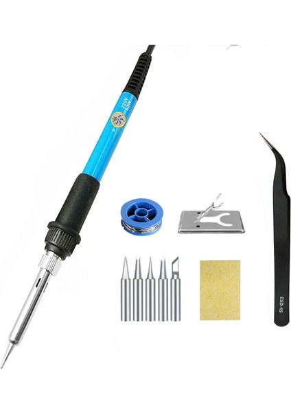 60W Red1 Abd 60W Taşınabilir Elektrikli Havya Kaynak Ütüleri Sıcaklık Ayarlanabilir 220V 110V Kaynak Rework Istasyonu Lehimleme Ipuçları (Yurt Dışından) indirimleri