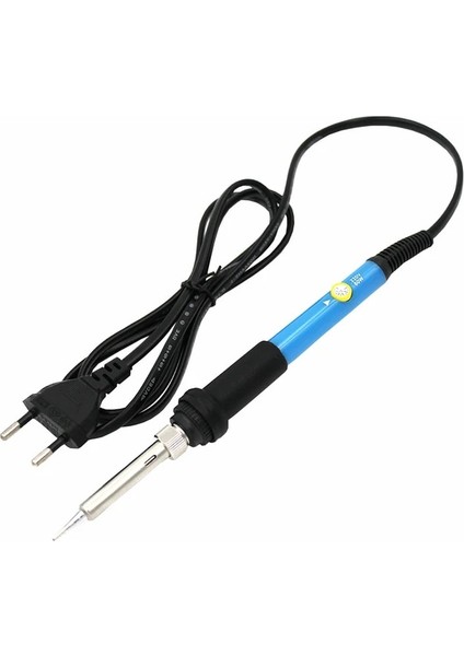 Mavi 60W 110V Us Plug 60W/80W Dijital Elektrikli Havyasıcaklık Ayarlı Dahili Isıtma Tipi Sabit Sıcaklık Havya Kaynak (Yurt Dışından)