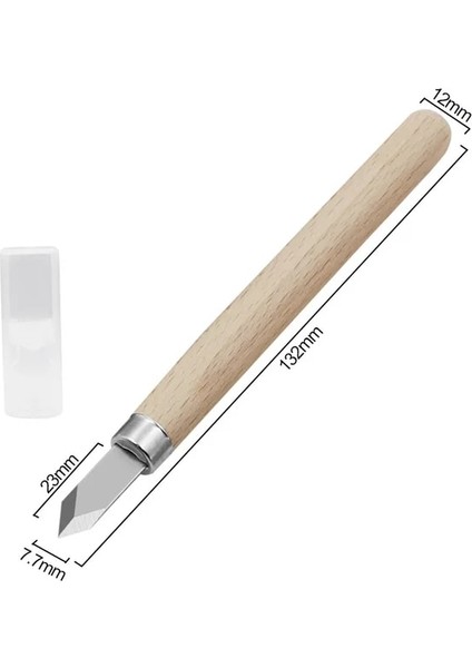 Bir Sk2 El Oyma Bıçağı Ağaç Işleme Keski Oyma Aracı Kayın Sapı Oyma Bıçağı Gravür Bıçağı Ahşap Oyma Bıçağı (Yurt Dışından)